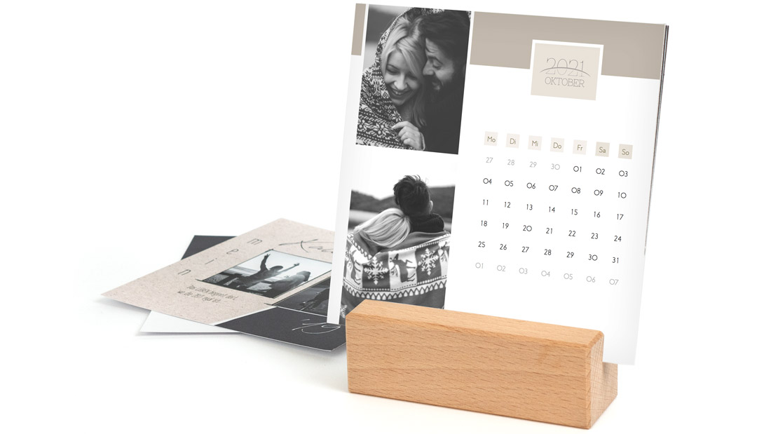 sendmoments Fotokalender als Wandkalender oder Tischkalender günstig online bestellen. Mit 